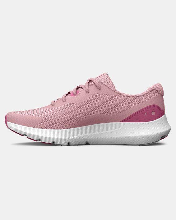 Women's UA Surge 3 Running Shoes, Pink, pdpMainDesktop image number 1